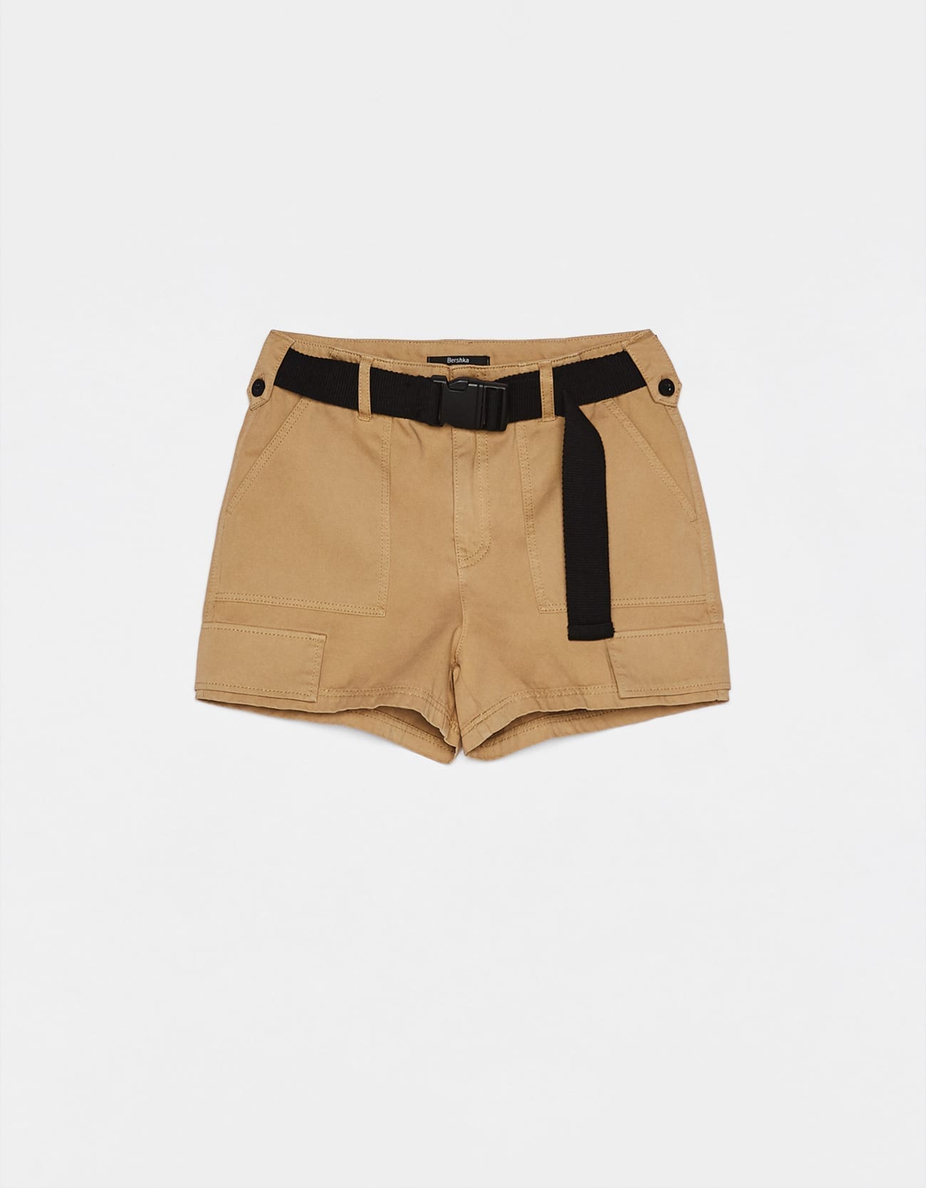 Belted Cargo Shorts