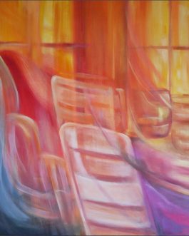 Colorful garden party